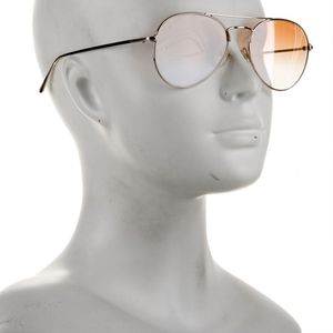 TOM FORD Aviator Gradient Sunglasses